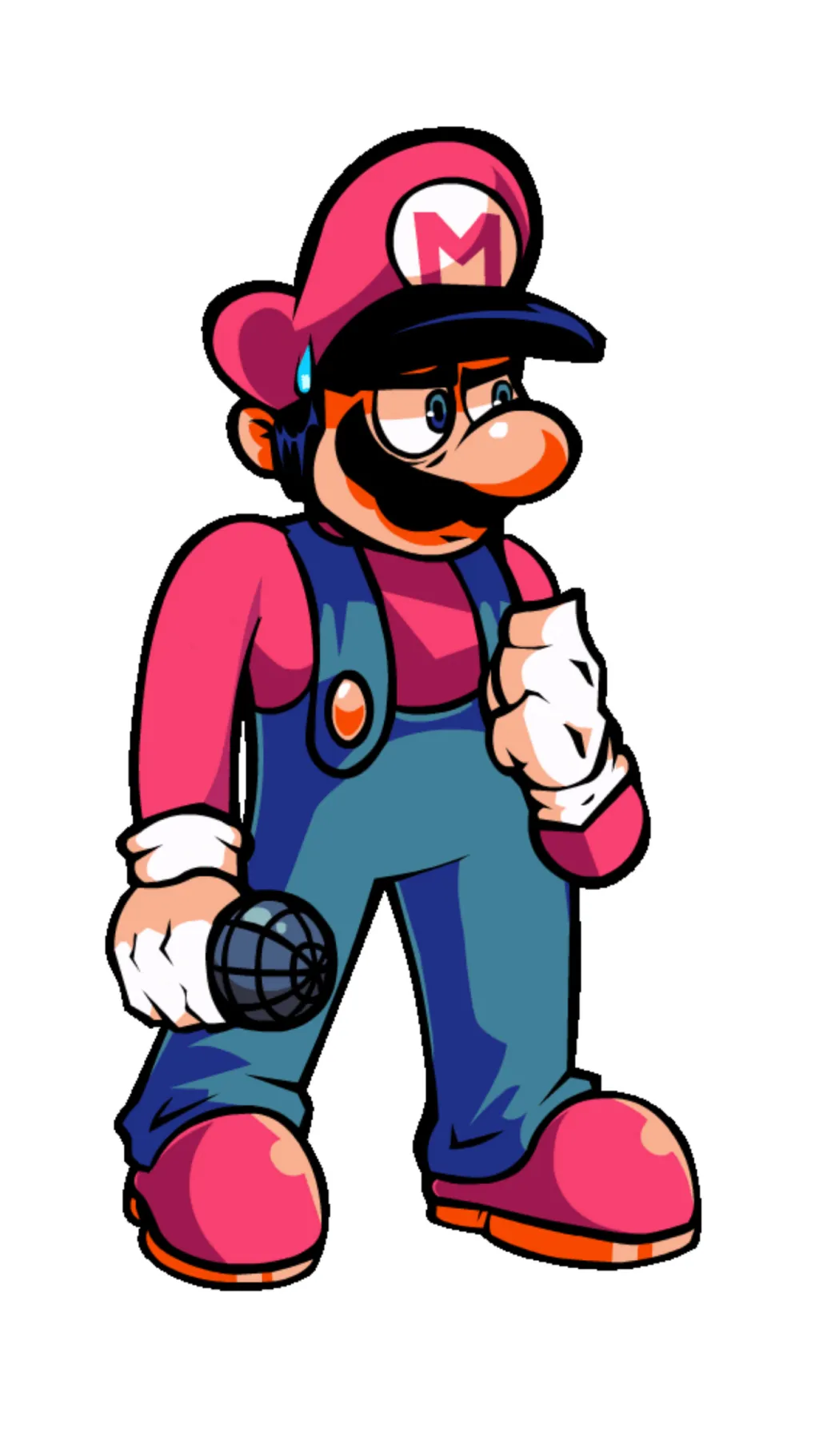 ai character: OGN Mario background