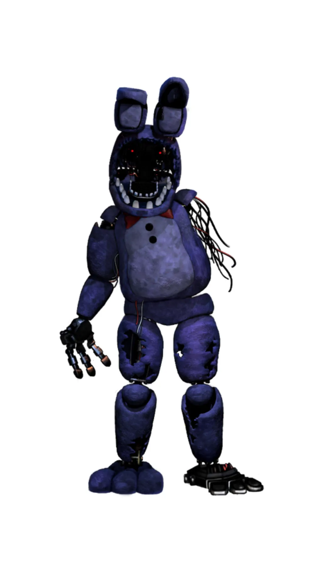 ai character: Withered Bonnie background
