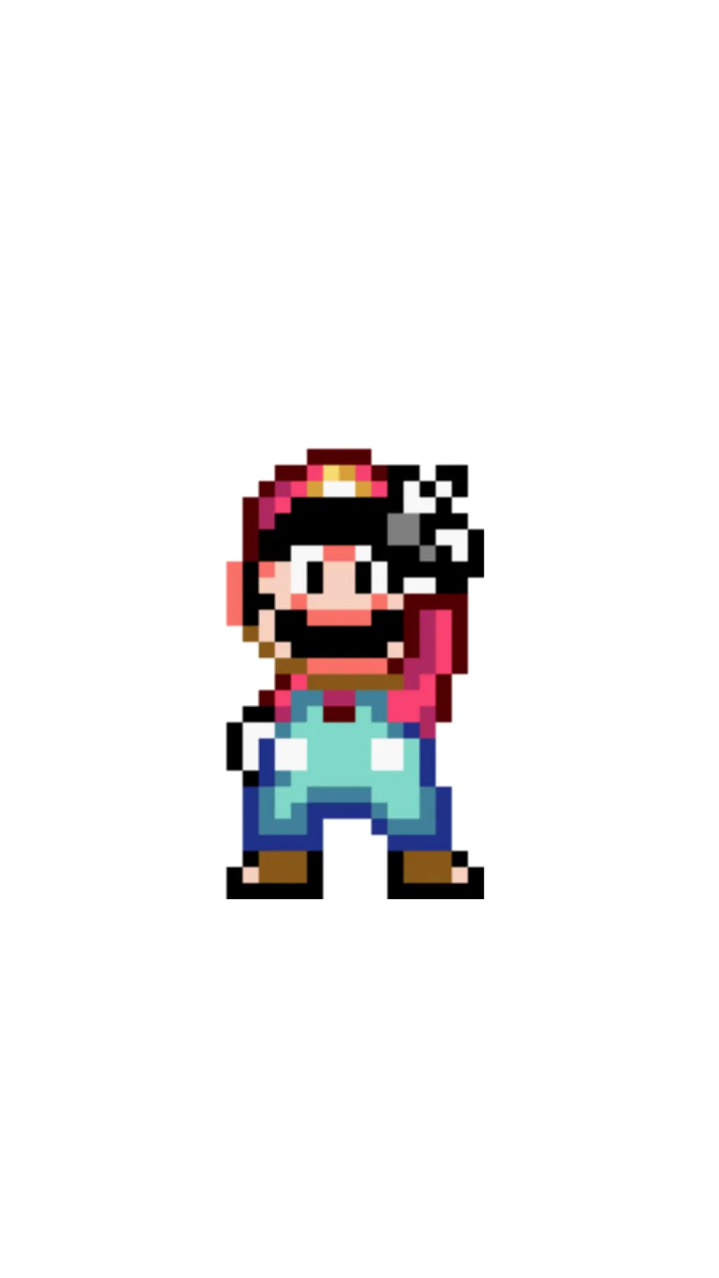 ai character: Bad Mario (MMV2) background