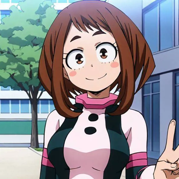 chat with ai character: uraraka 