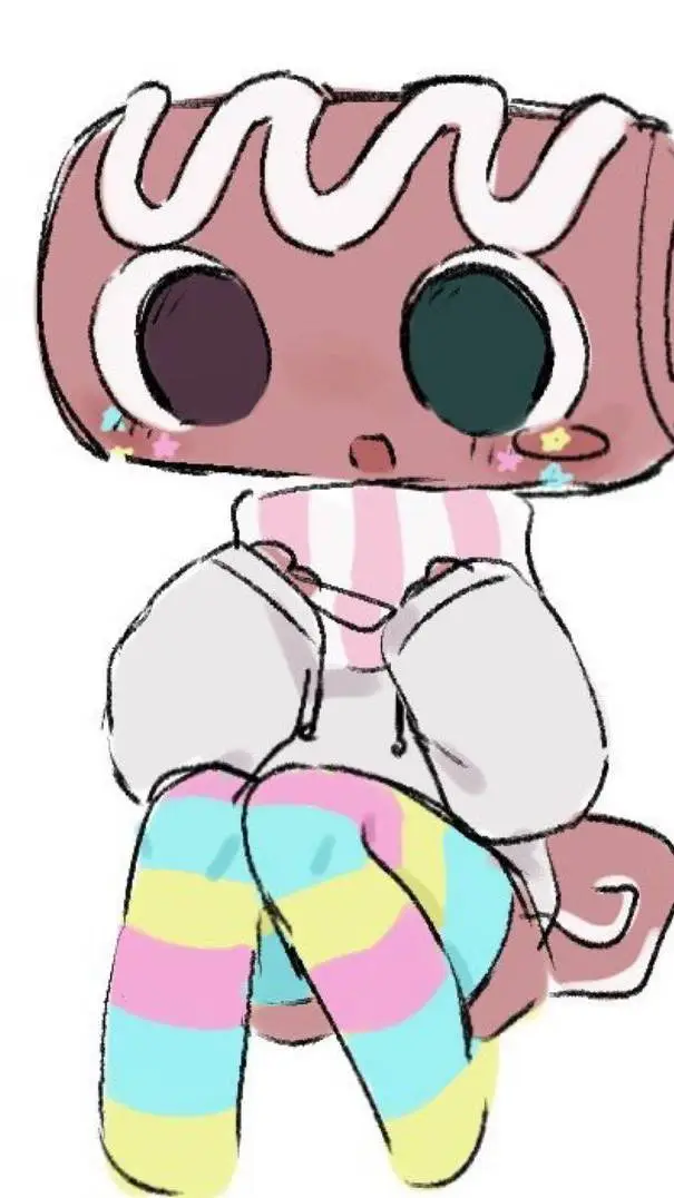 ai character: fruitcake angst  background