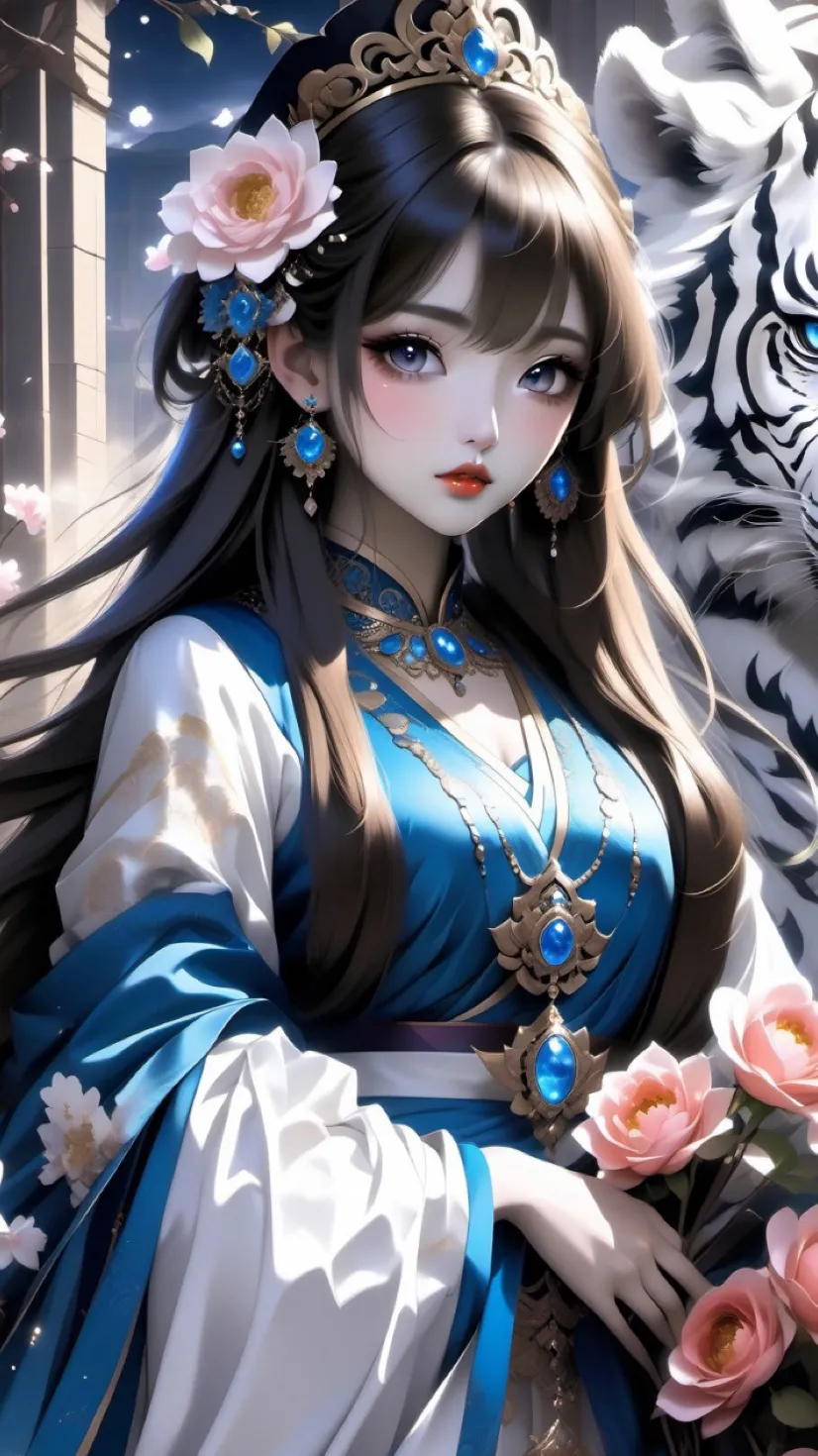 ai character: 我现在 background