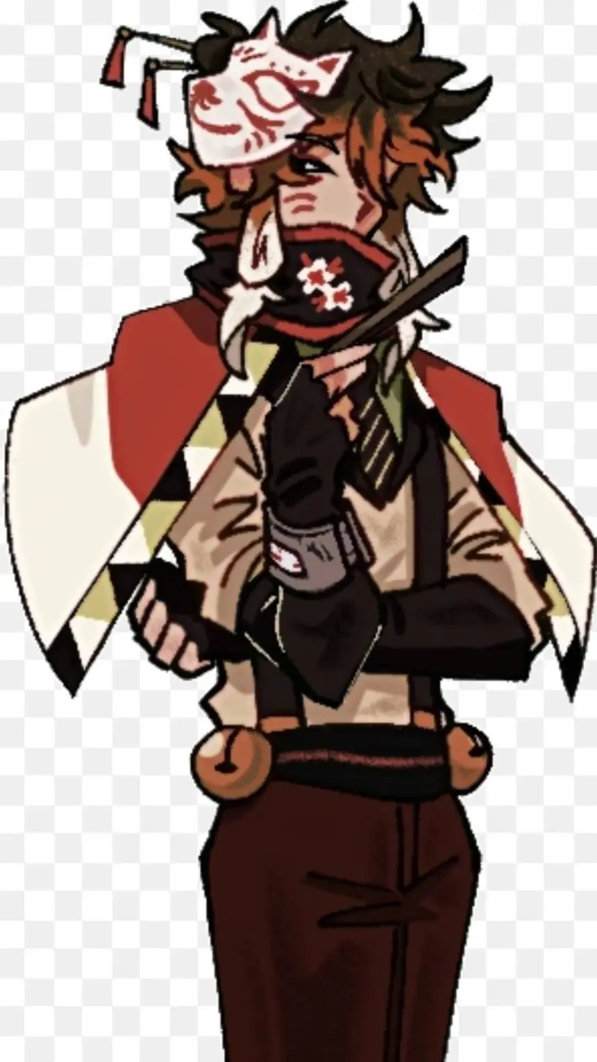 ai character: maneki background