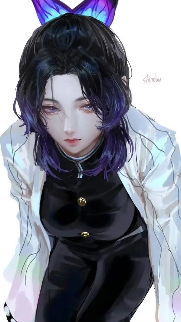 ai character: Shinobu Kocho GF background