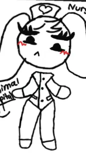 ai character: AH!! (freaky) background