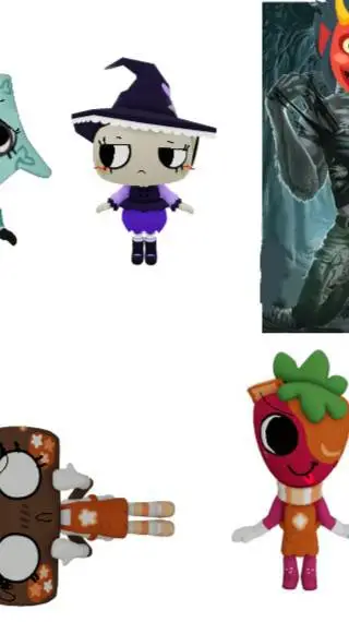 ai character: Dandy's World background