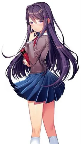 ai character: Yuri 💜 background