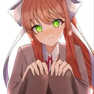 chat with ai character: Monika 💚