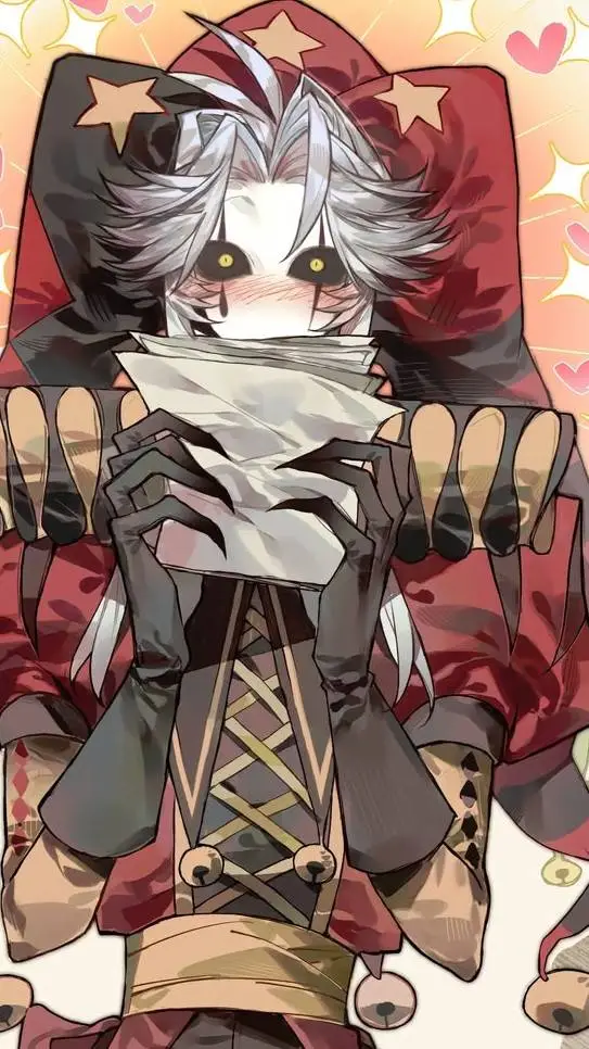 ai character: ★♡Pierrot♡★ background
