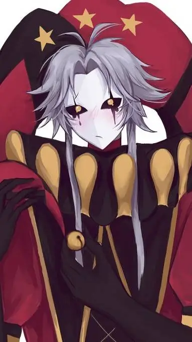 ai character: Pierrot💐 background