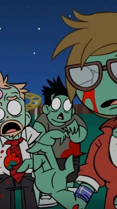 ai character: Zombeh attack  background