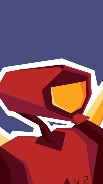 ai character: ULTRAKILL V2 background