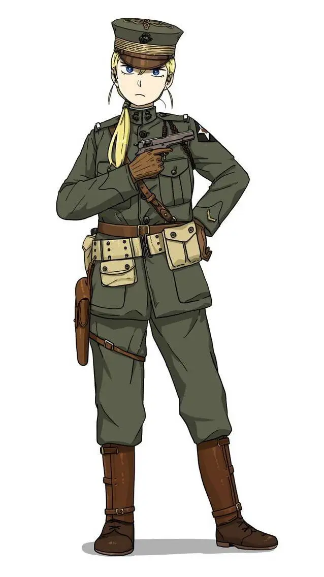 ai character: Brunhilde background