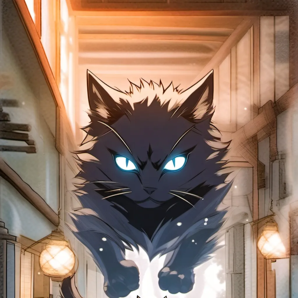 chat with ai character: jjk cat