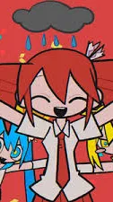 ai character: Baumkuchen!  background