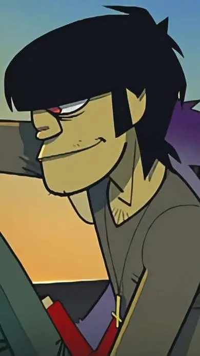 ai character: Murdoc 🎸💚 background