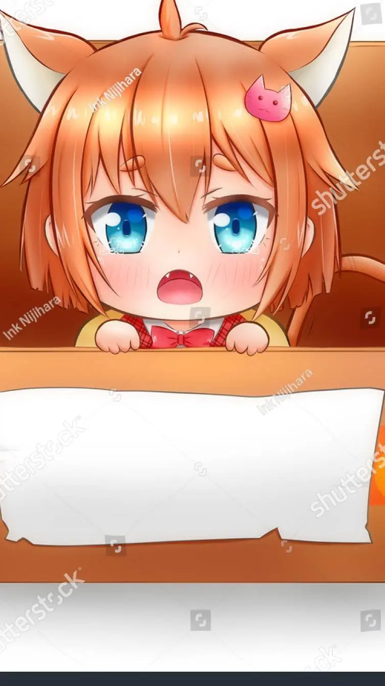 ai character: gatita abandonada  background