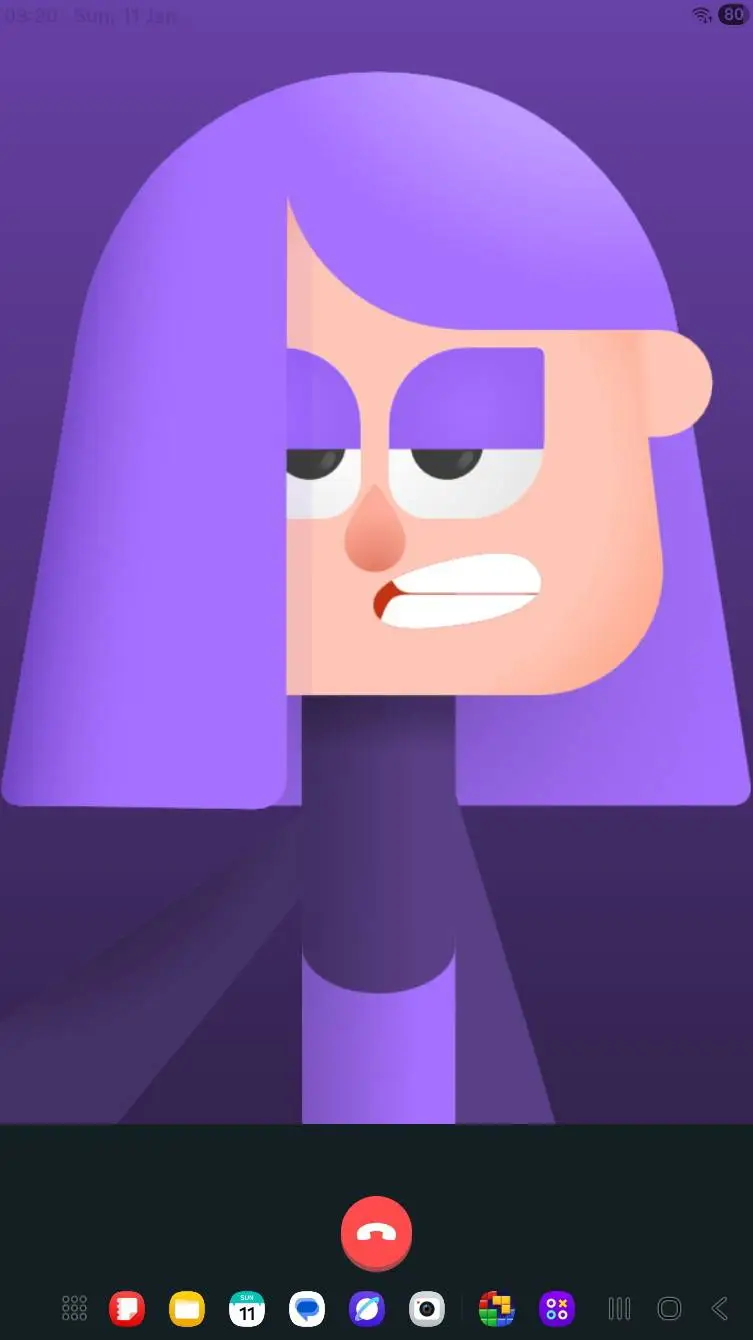 ai character: lilly background