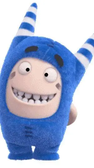 ai character: Pogo (Oddbods) background