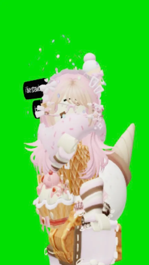 ai character: AICREAM!  background
