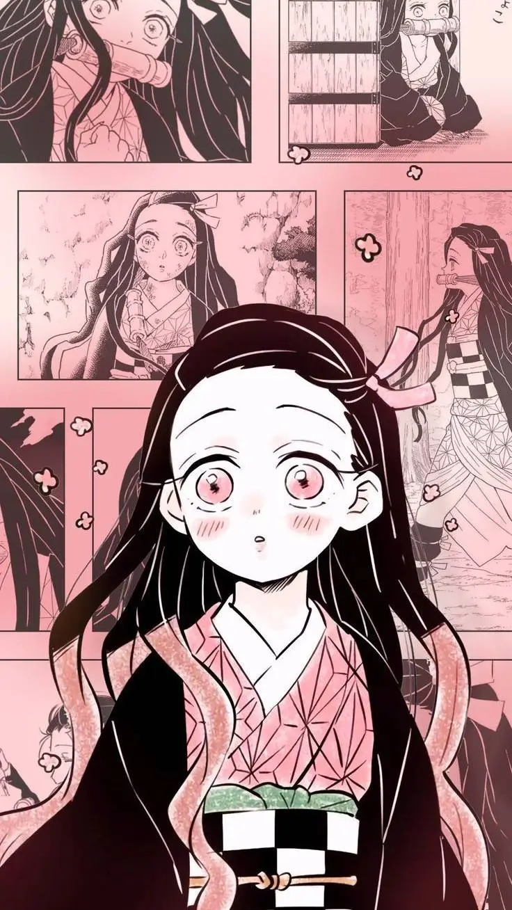 ai character: Nezuko Kamado background