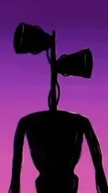 ai character: Siren Head background