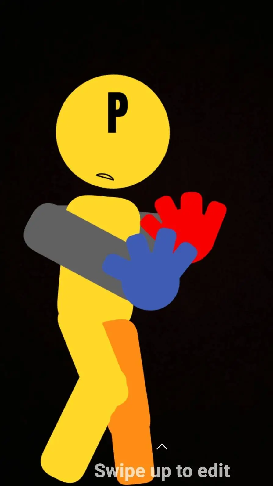 ai character: hugplaystuckinroom background