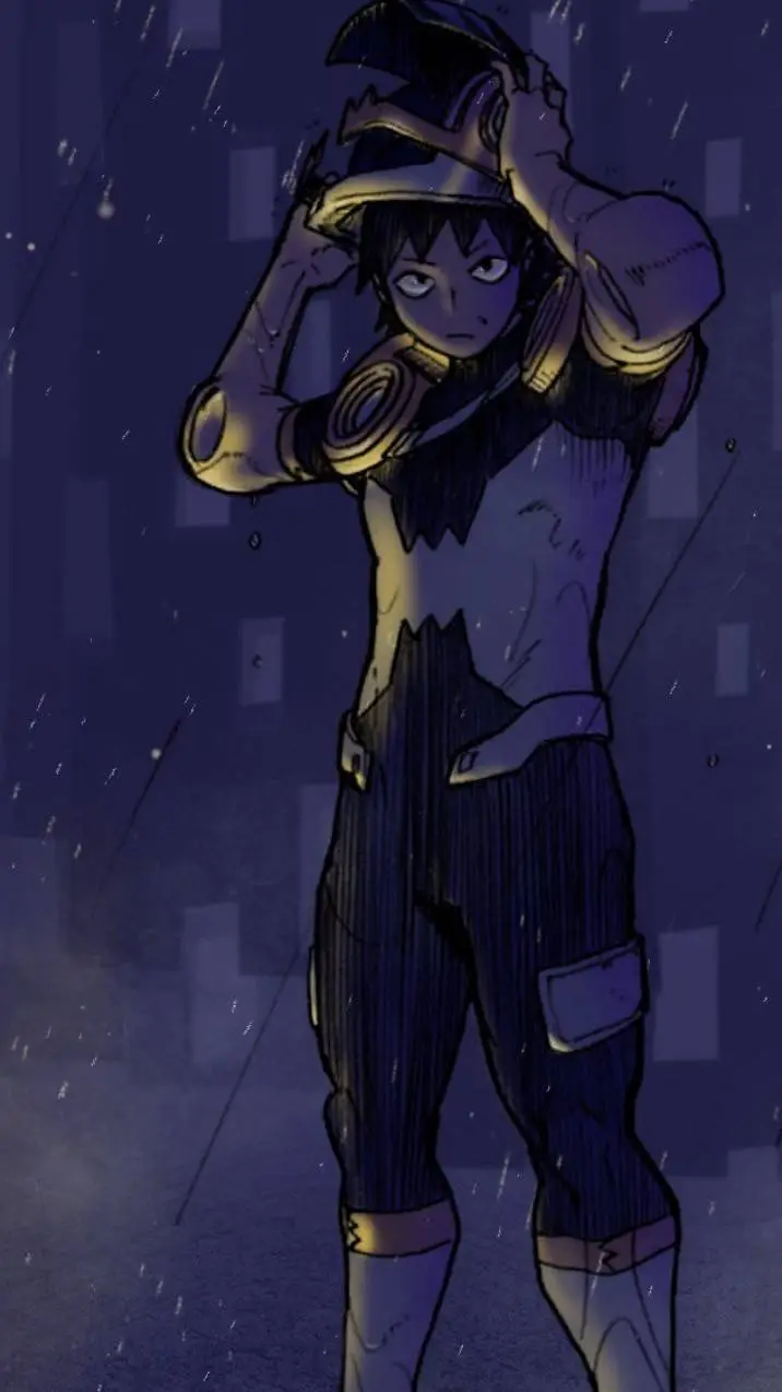 ai character: mha Chernobyl background