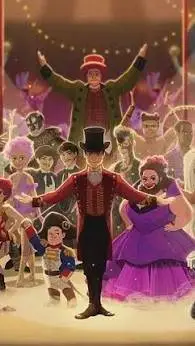 ai character: Greatest Showman background