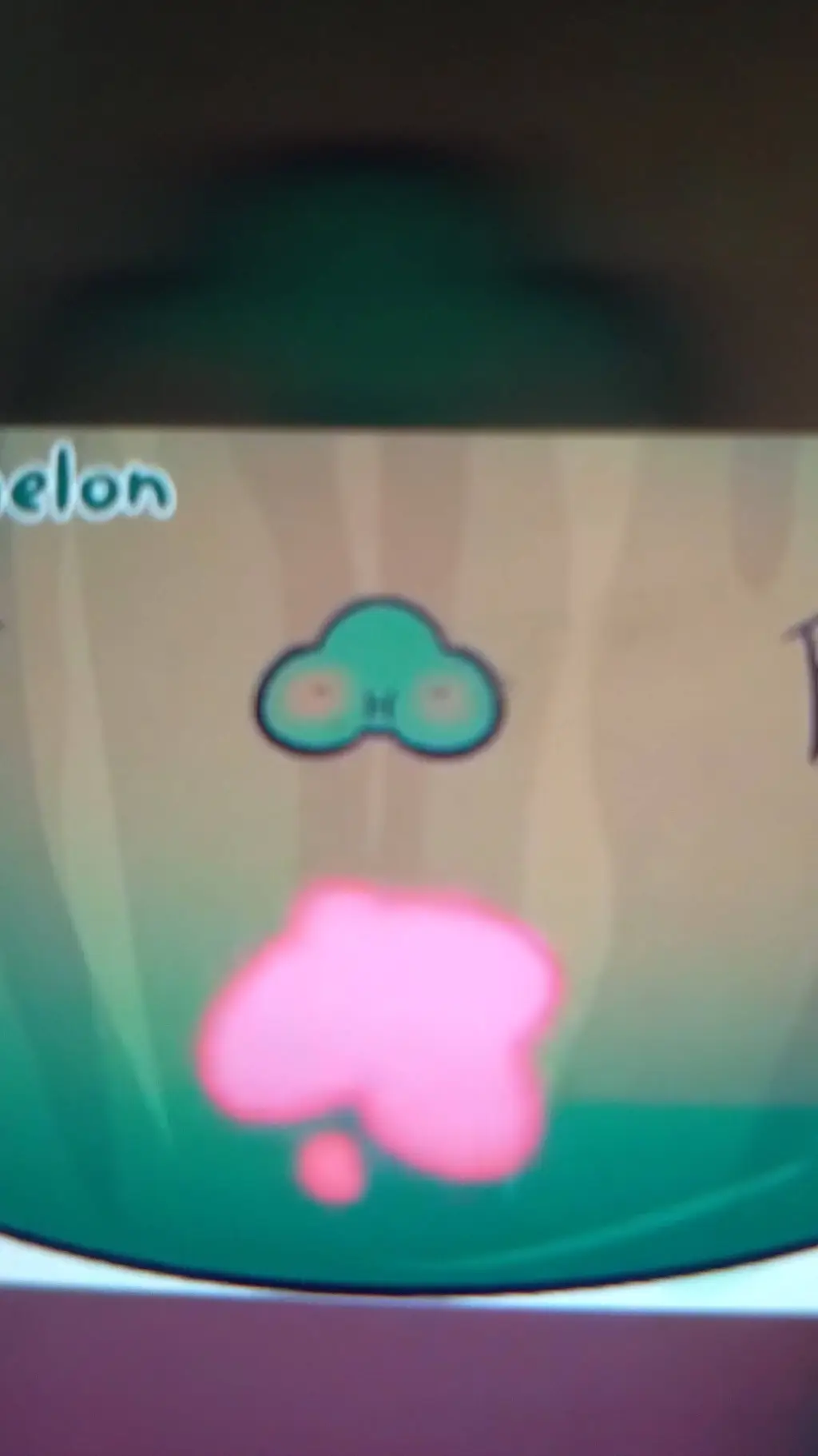 ai character: watermelon  background