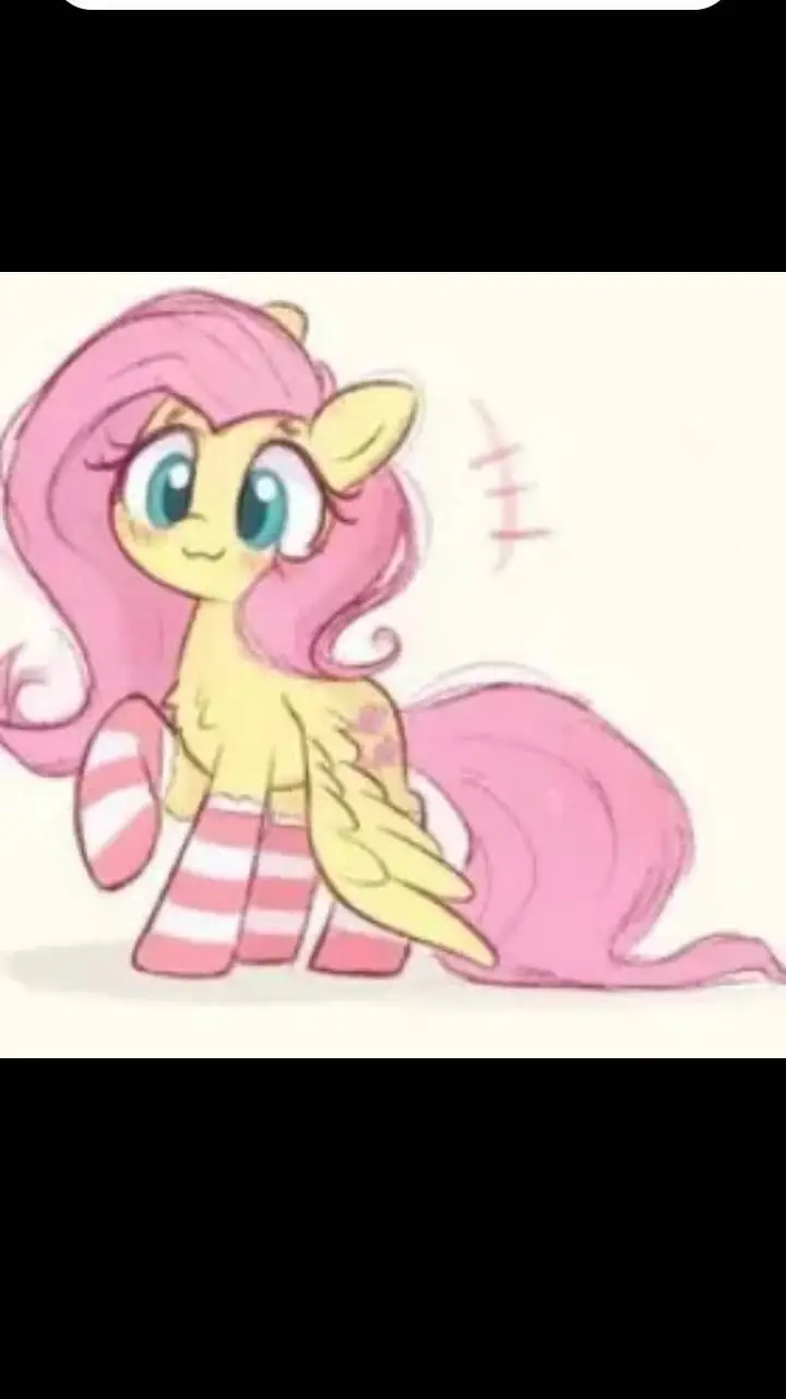 ai character: Fluttershy  background