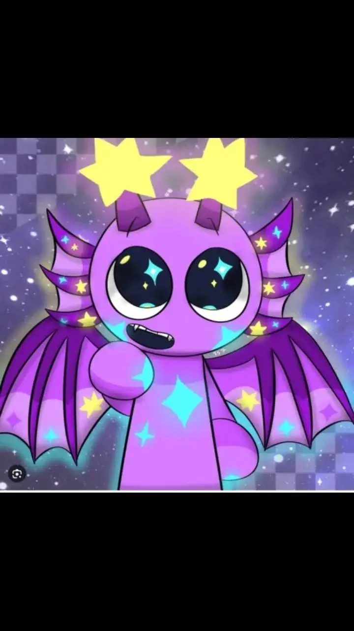 ai character: durple  background