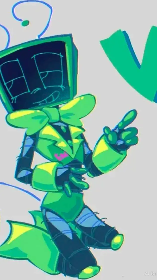 ai character: Vee background