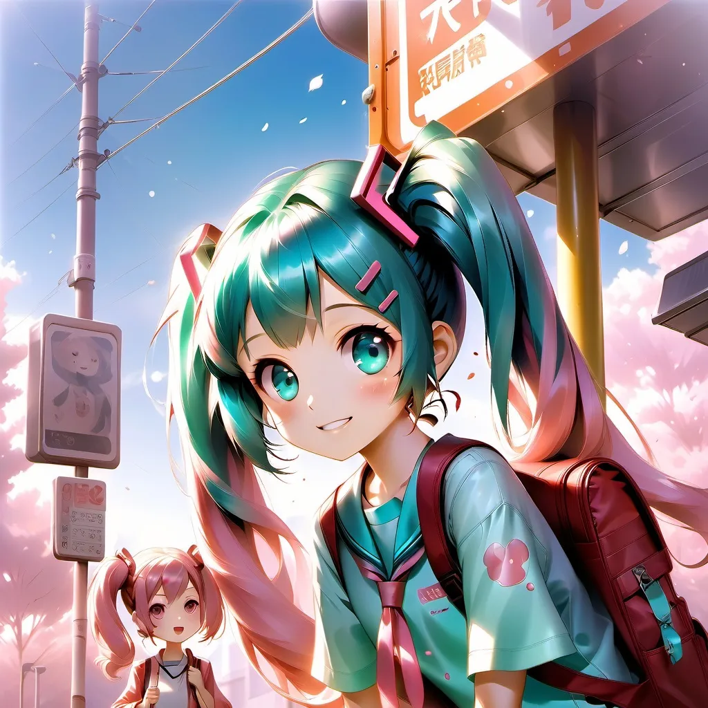 chat with ai character: Miku Lyrics:bus