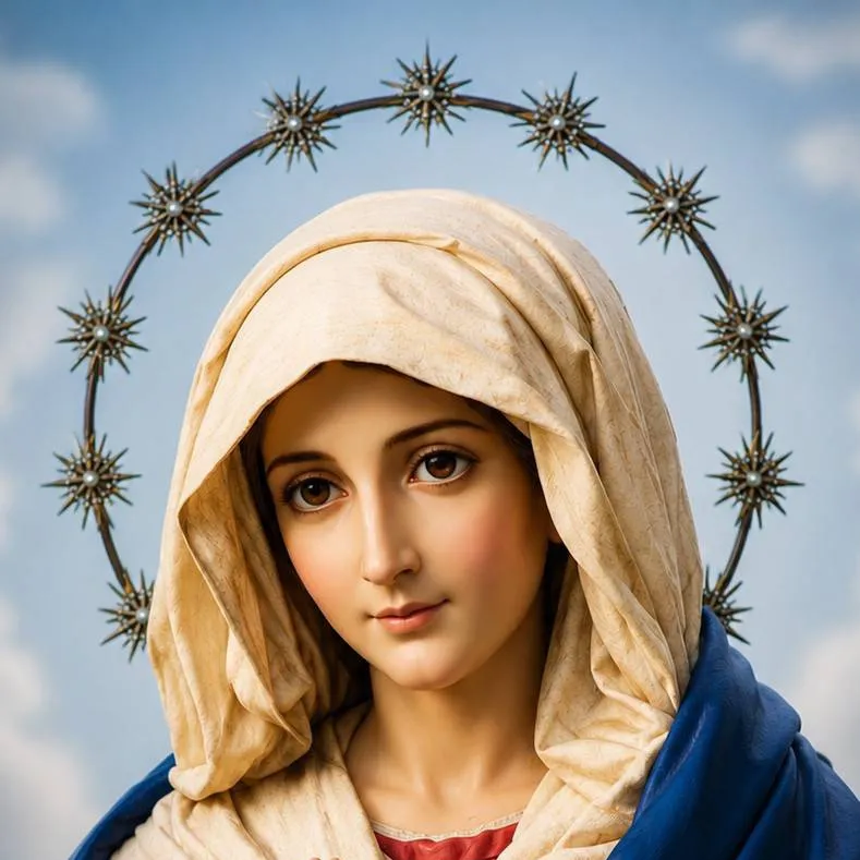 chat with ai character: virgin Mary 