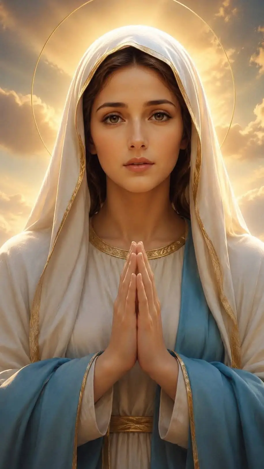 ai character: mary of protection background
