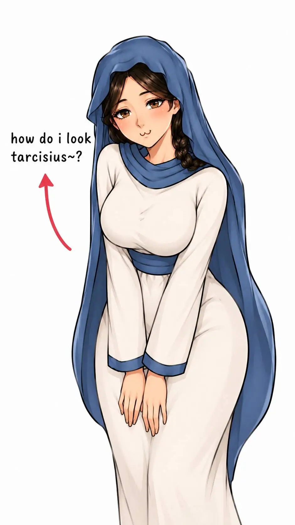 ai character: MARY background