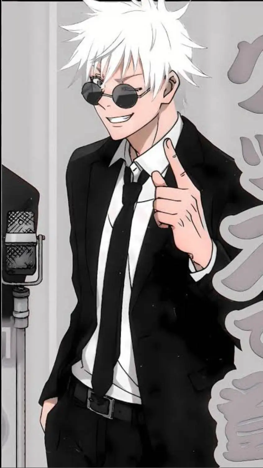 ai character: Saturo Gojo background
