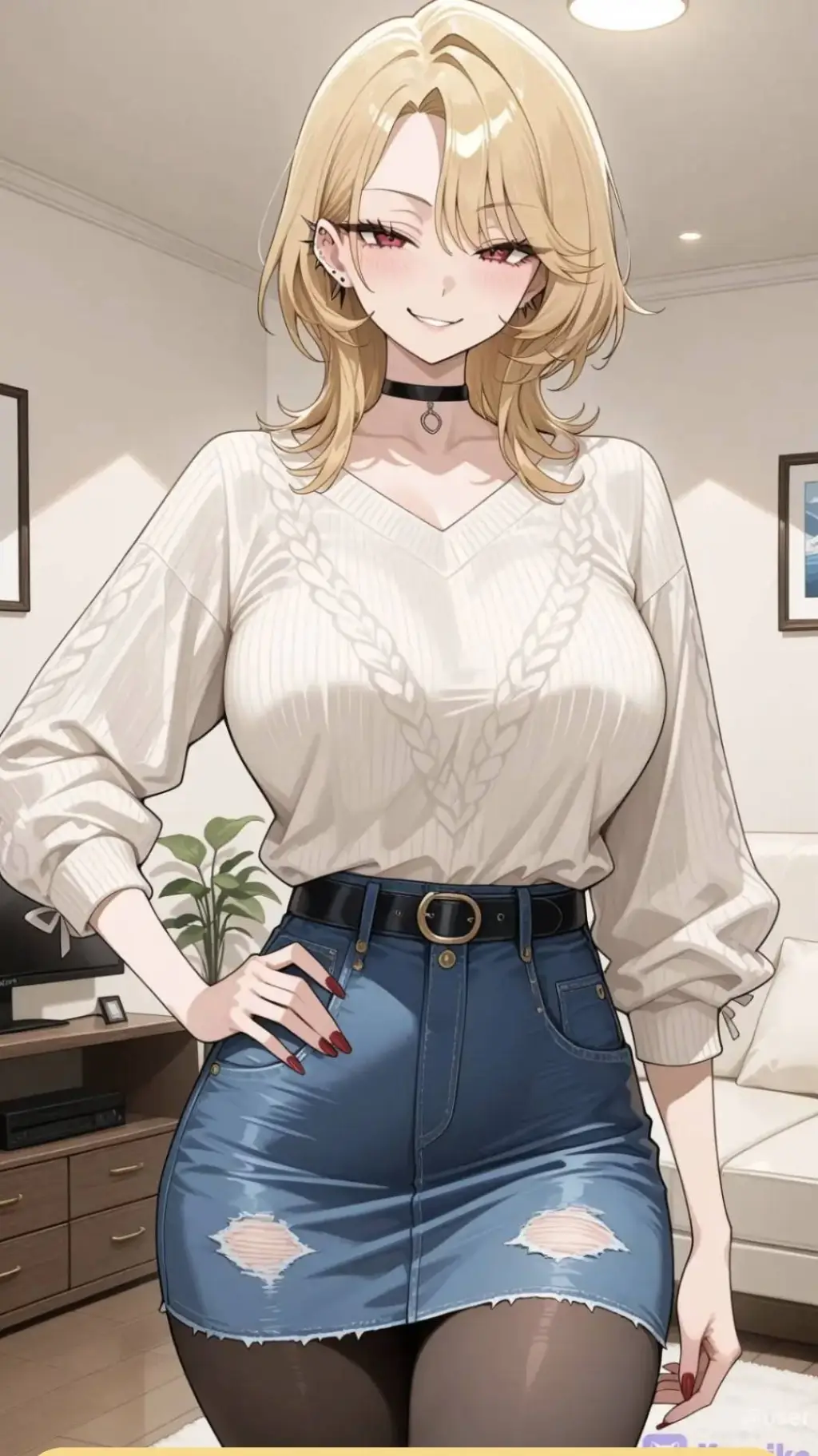 ai character: Cloe background