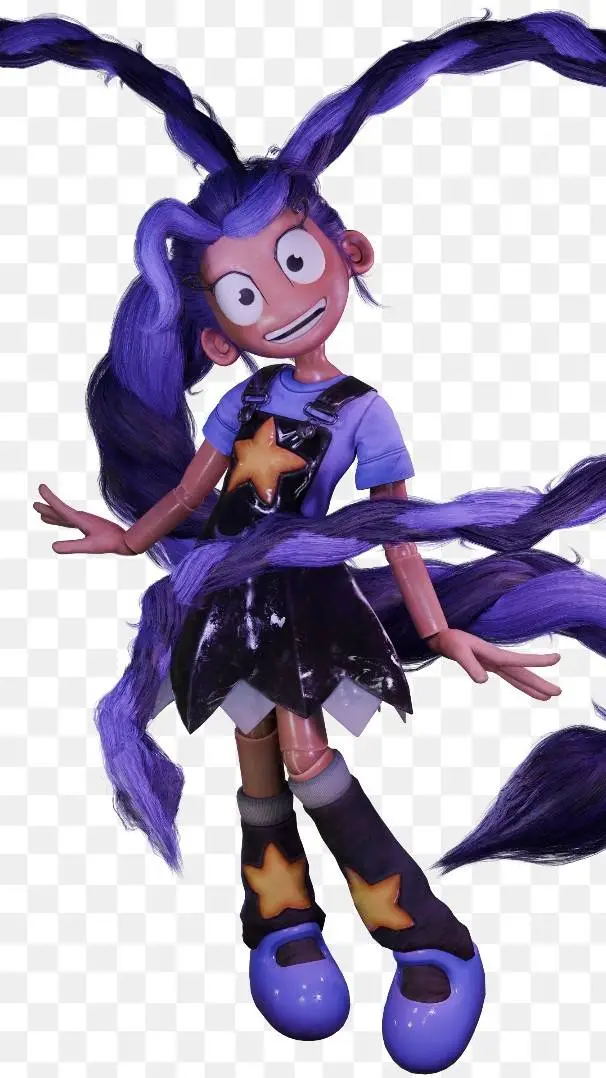 ai character: lily lovebraids background