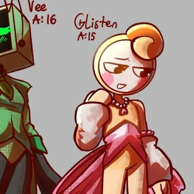 chat with ai character: glisten loves you