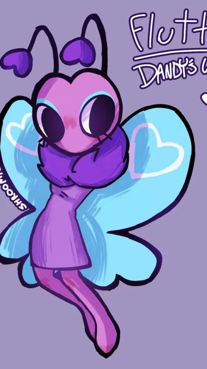 ai character: flutter background