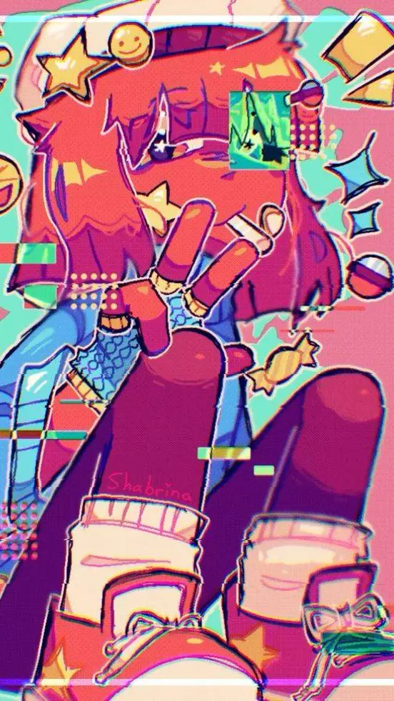 ai character: Cloudy Snowy :D background