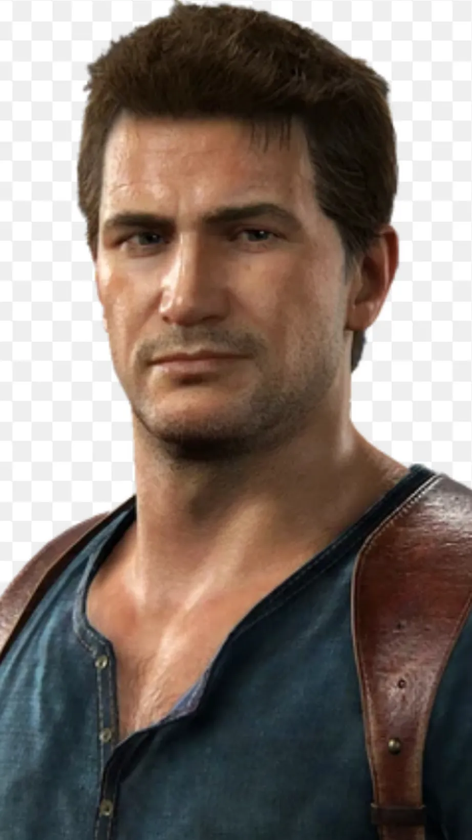 ai character: Nathan drake background