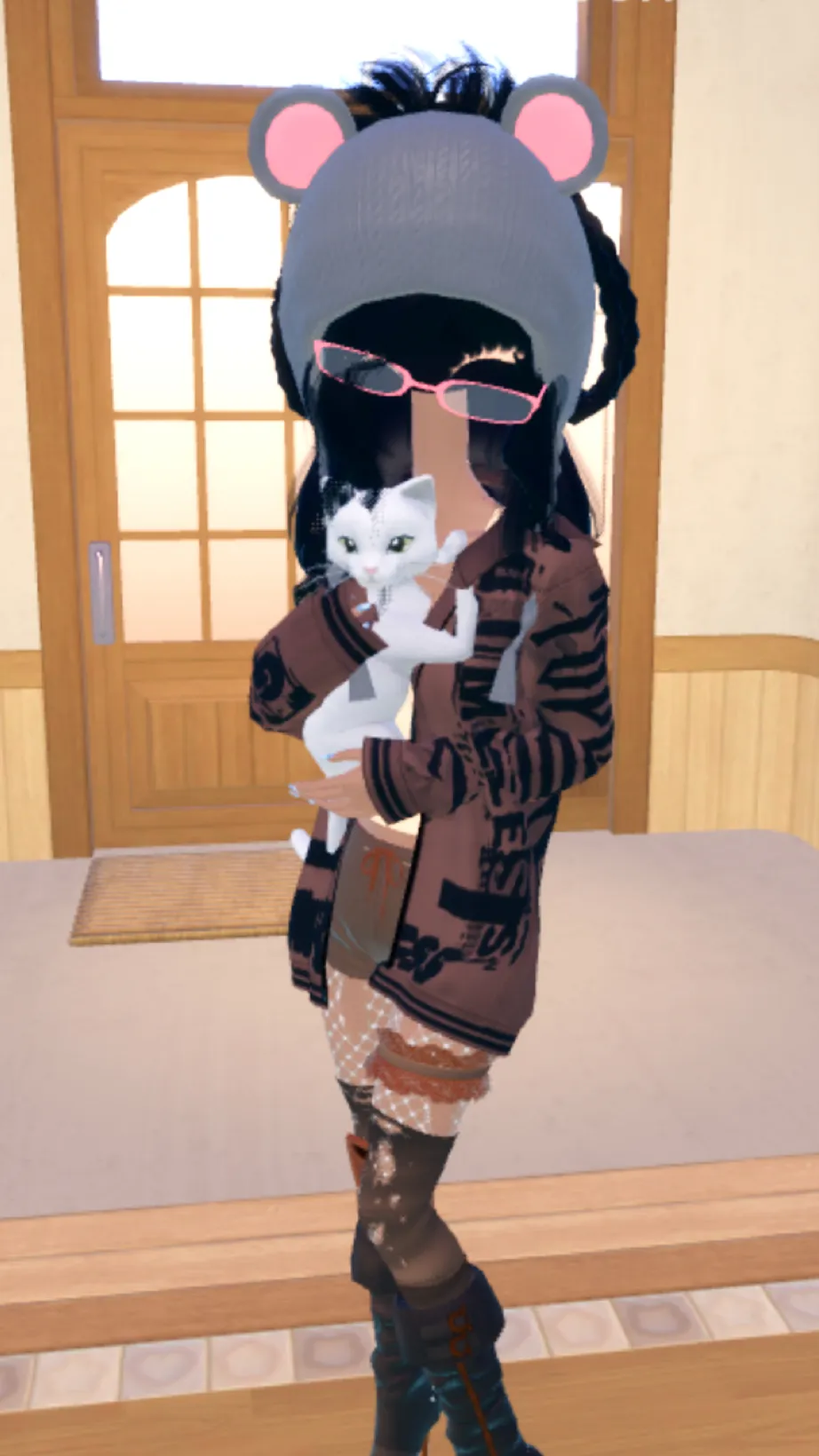 ai character: Oxxie/coalaie background