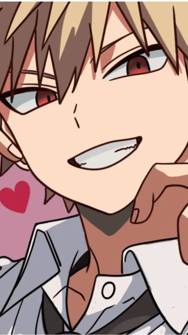 ai character: 😝bakugo😝 background