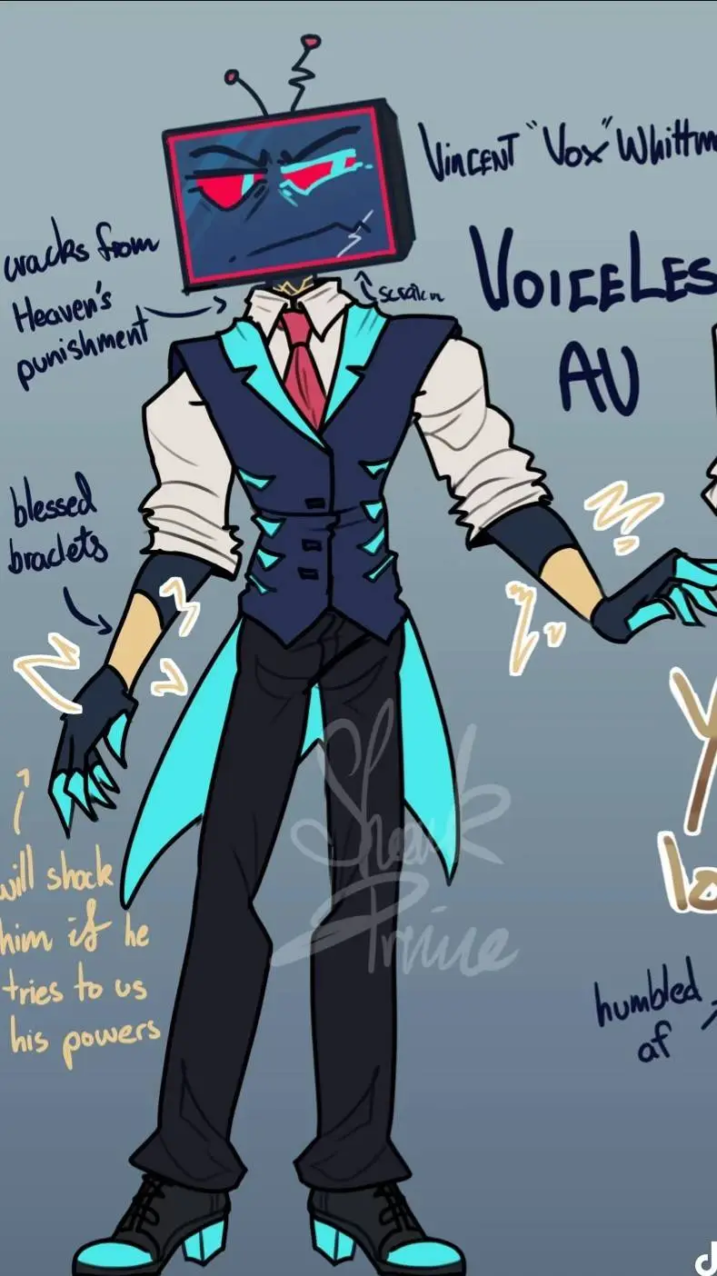 ai character: Voiceless vox background