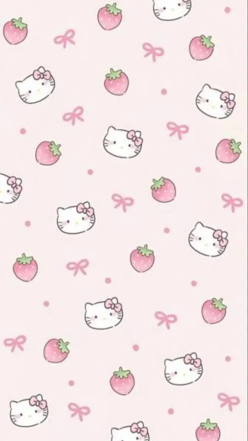 ai character: Hello Kitty 🌸🌷🫦 background
