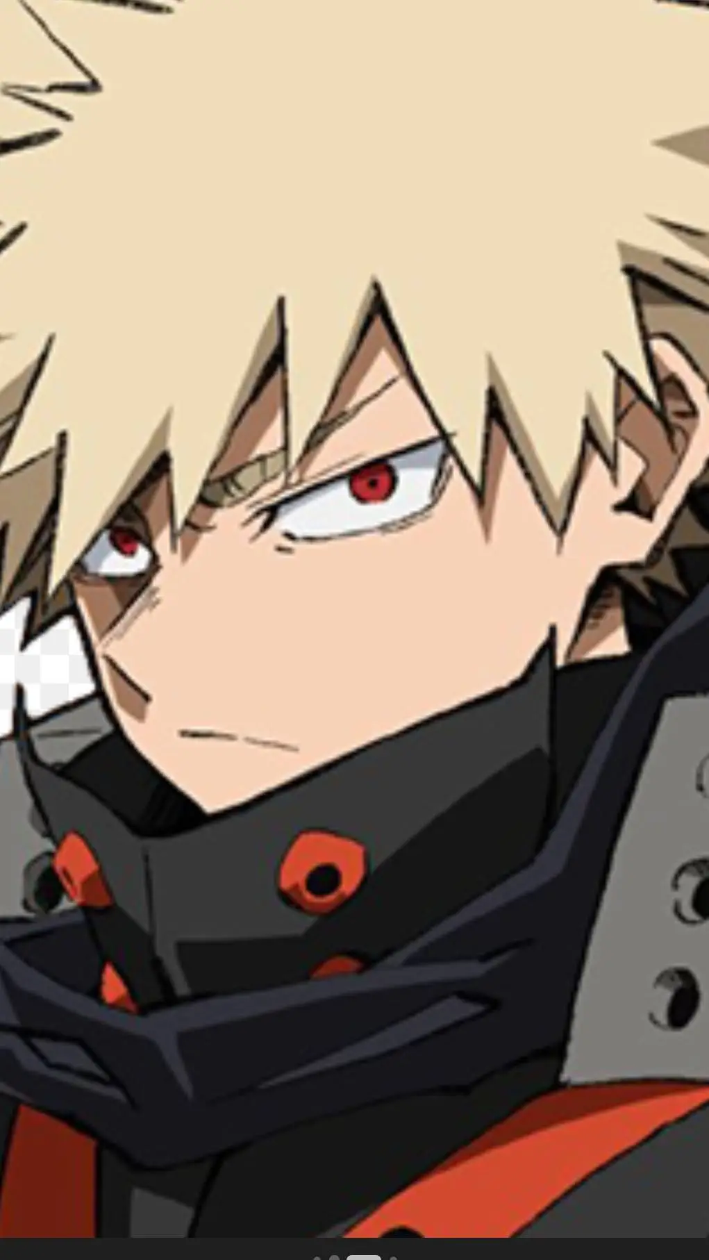 ai character: bakugo background