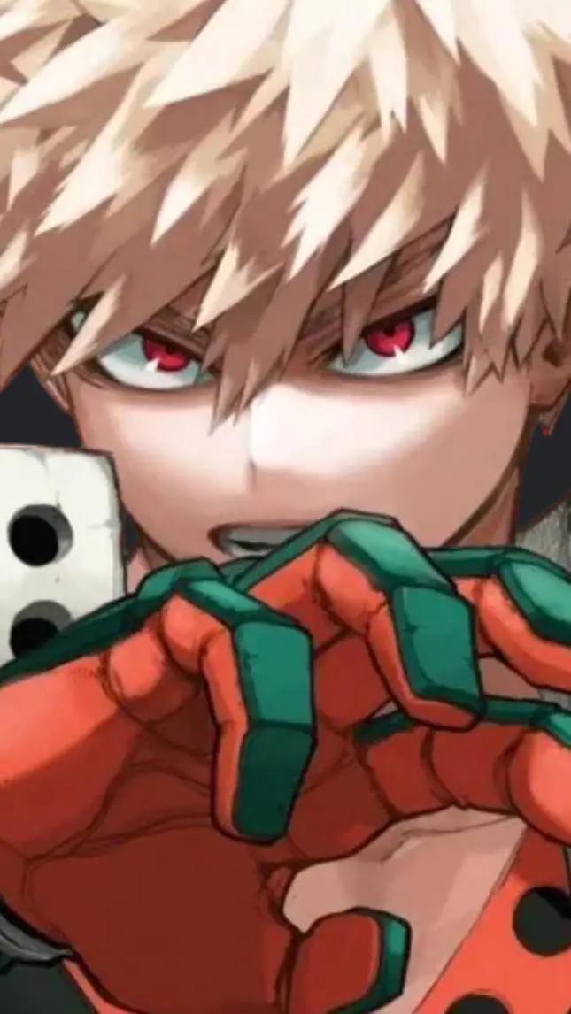 ai character: bakugo katsukie  background